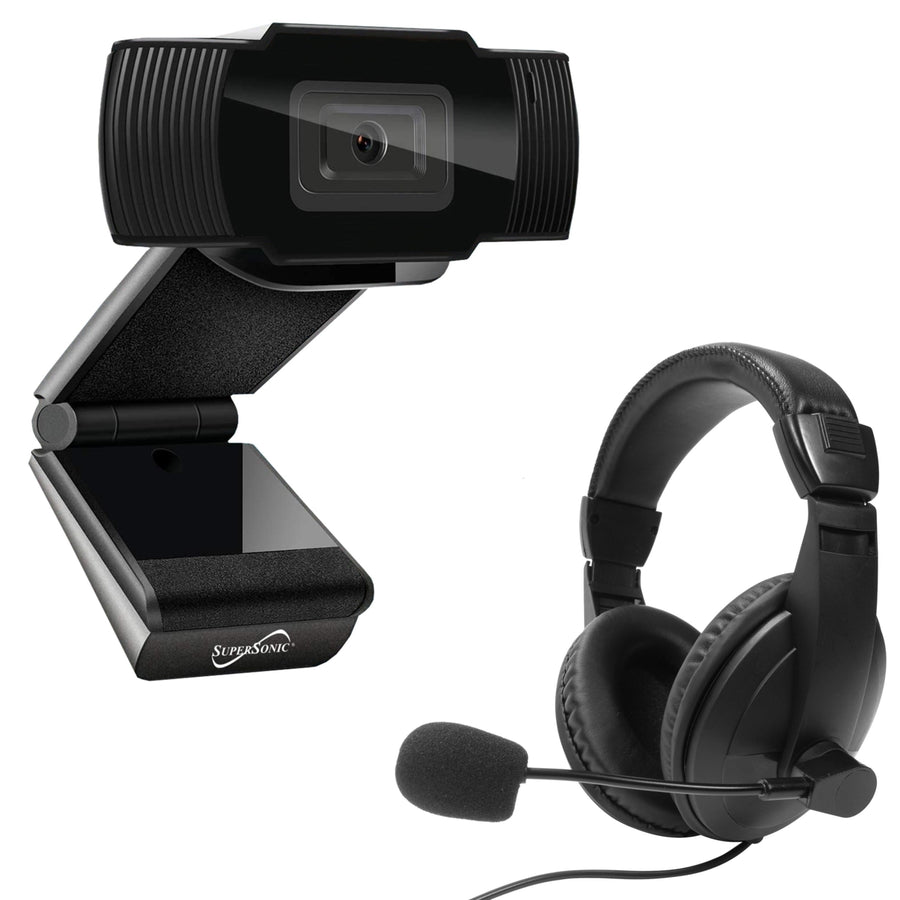 Pro-HD Video Conference Kit Pro-HD Webcam and Stereo Headset (SC-942WCH) Image 1