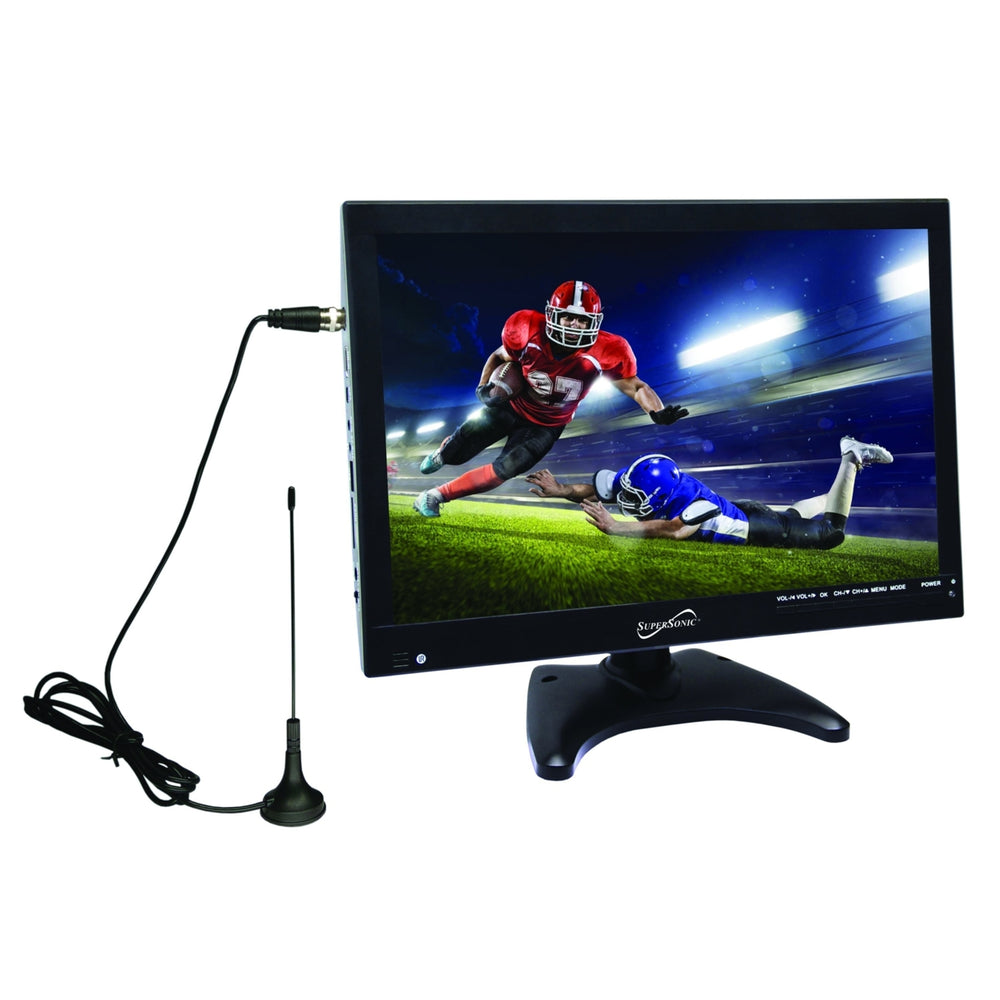 Supersonic 14" Portable Digital LED TV with USBSD and HDMI Inputs (SC-2814) Image 2
