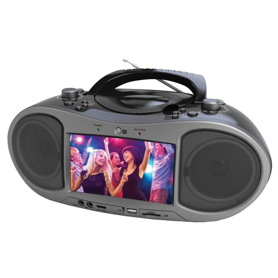 Naxa 7" Bluetooth DVD Boombox (NDL-256) Image 1