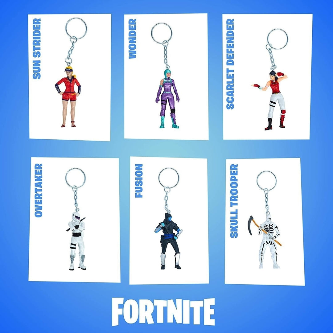 Fortnite Popular Character Keychains 12pk Collectible Deluxe Box Figures PMI International Image 3