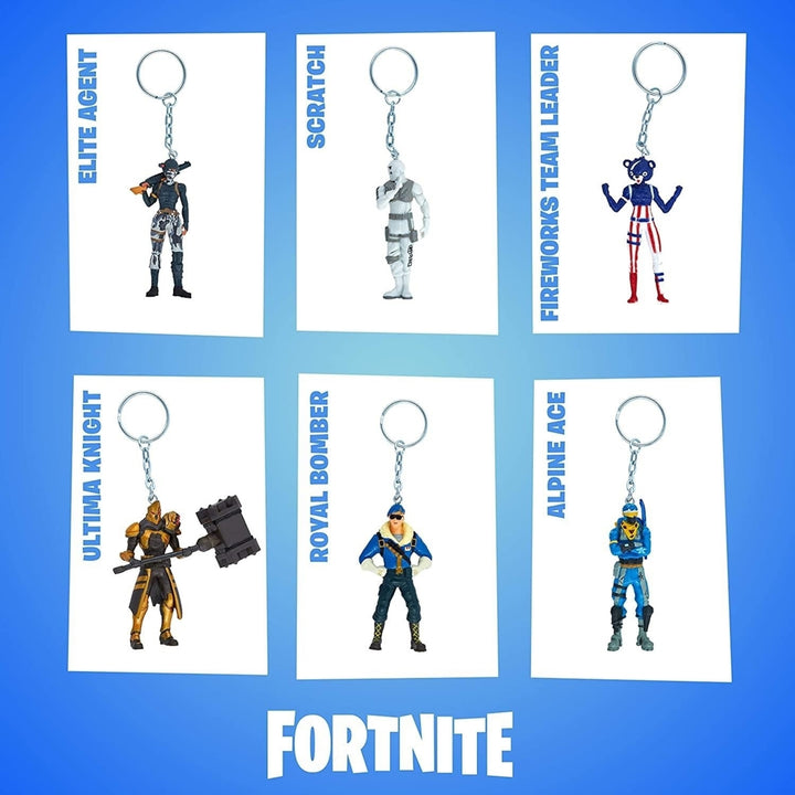 Fortnite Popular Character Keychains 12pk Collectible Deluxe Box Figures PMI International Image 4