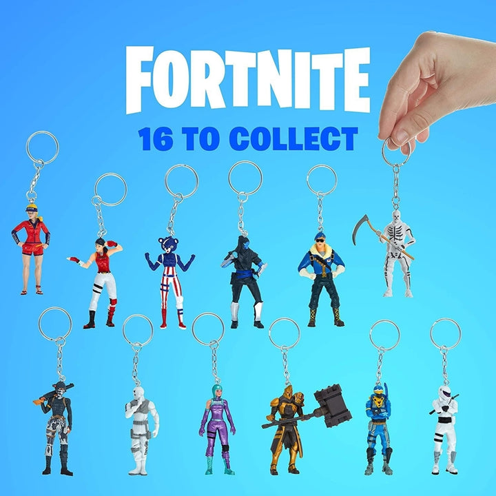 Fortnite Popular Character Keychains 12pk Collectible Deluxe Box Figures PMI International Image 4