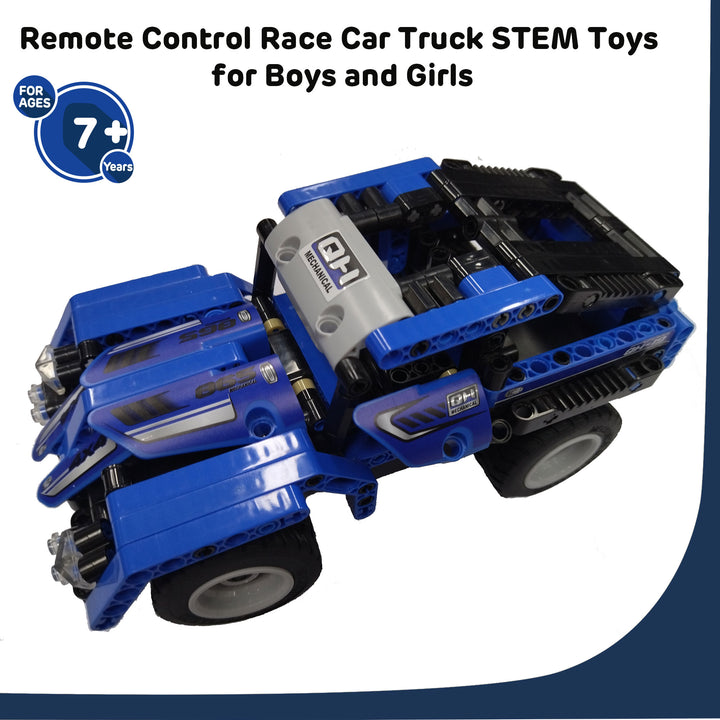 Dimple 2-In-1 RC Vehicle Building Toy 353-Piece STEM Set for Kids Remote Control Image 7