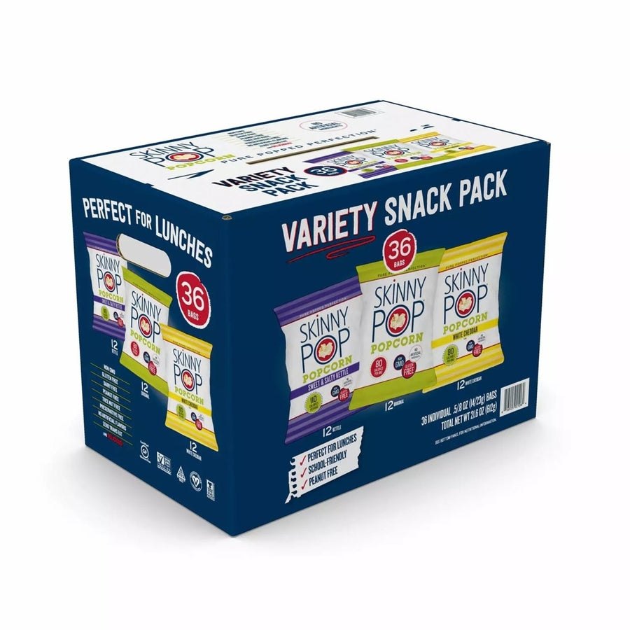 SkinnyPop Popcorn Variety Snack Pack (36 Count) Image 1