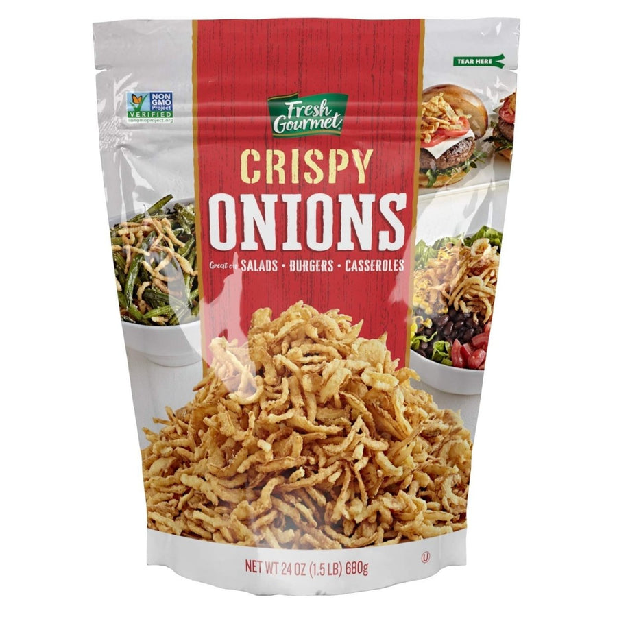 Fresh Gourmet Crispy Onions 24 Ounce Image 1