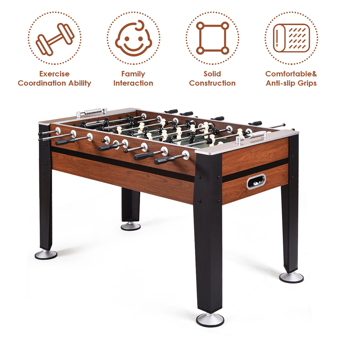 54 Foosball Soccer Table Competition Sized Football Arcade Indoor Game Image 4