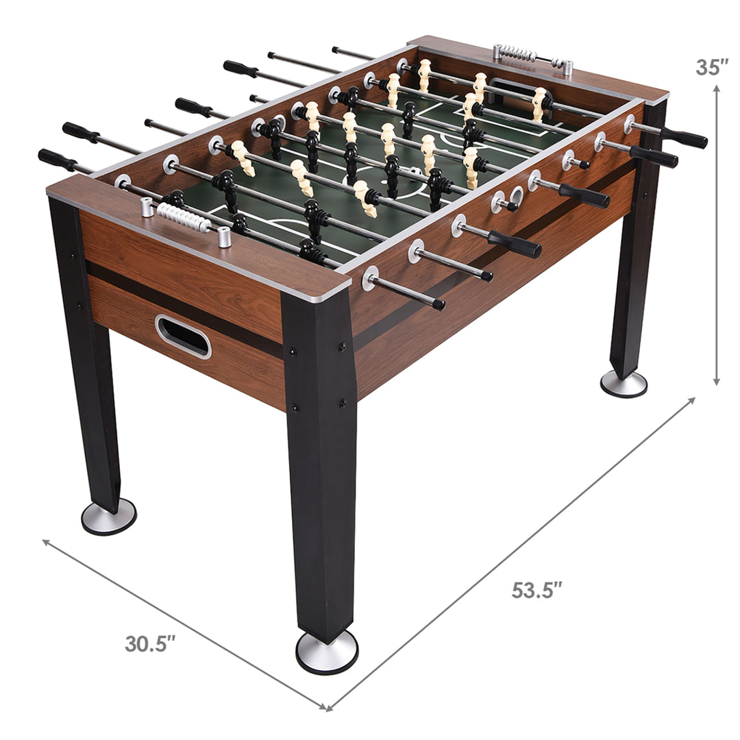 54 Foosball Soccer Table Competition Sized Football Arcade Indoor Game Image 10