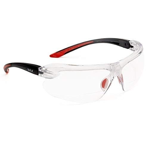 Safety Reader Glasses +1.5 Diopter Clear ONE SIZE CLEAR Image 1