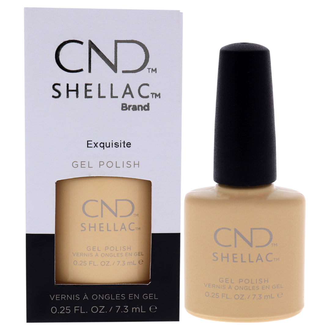 Shellac Nail Color - Exquisite by CND for Women - 0.25 oz Nail Polish Image 1