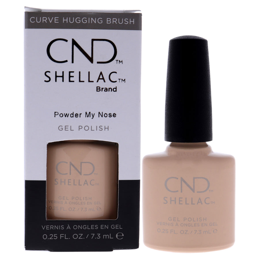 Shellac Nail Color - Powder My Nose by CND for Women - 0.25 oz Nail Polish Image 1