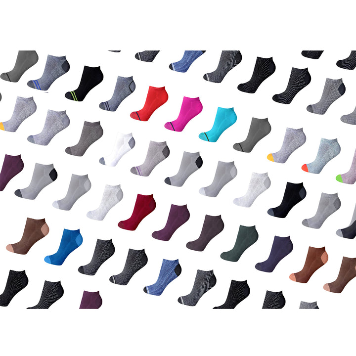 Multi-Pack: Mens Active Low-Cut Performance Socks Image 2