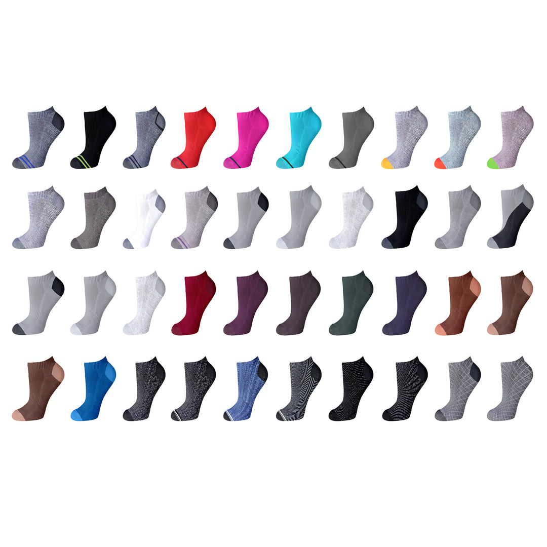 Multi-Pack: Mens Active Low-Cut Performance Socks Image 1