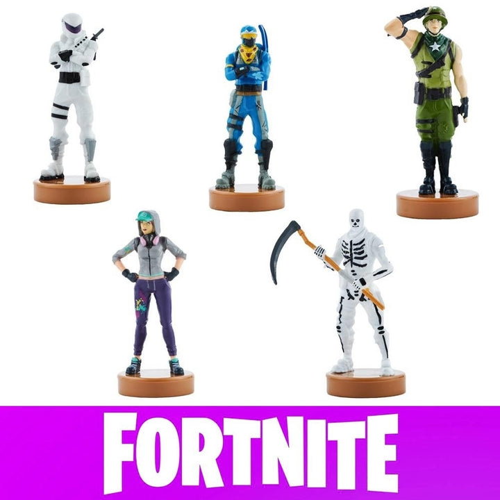 Fortnite Stampers 5 Pack Overtaker Alpine Munitions Skull Trooper PMI International Image 1