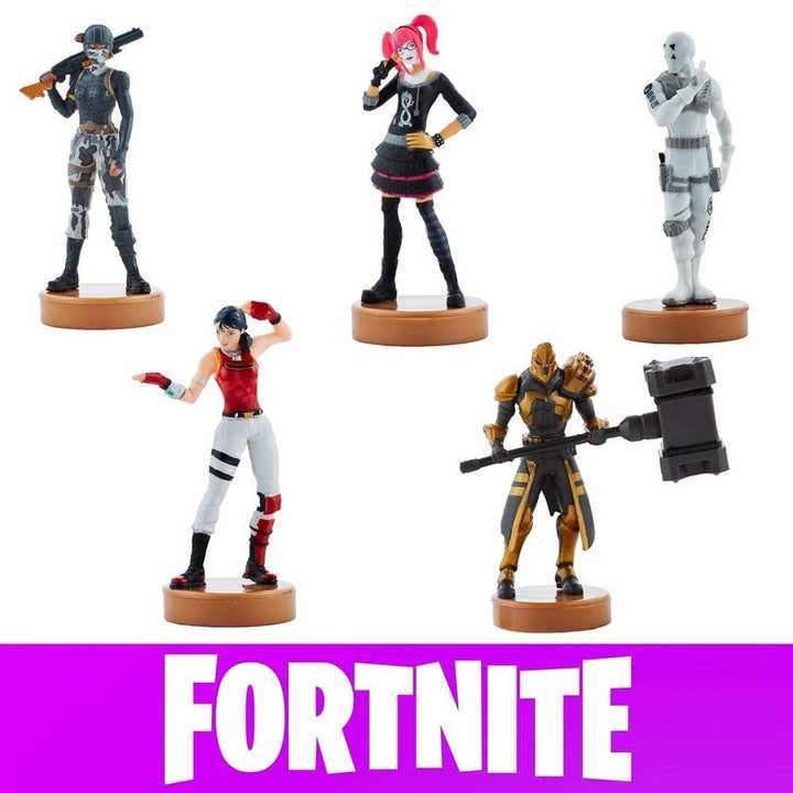 Fortnite Stampers 5pk Elite Agent Lace Overtaker Scarlet Knight PMI International Image 1