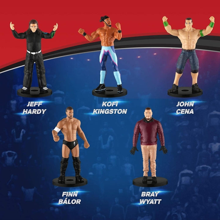 WWE Pencil Toppers 5pk Finn Balor John Cena Bray Wyatt Kofi Jeff Hardy PMI International Image 4