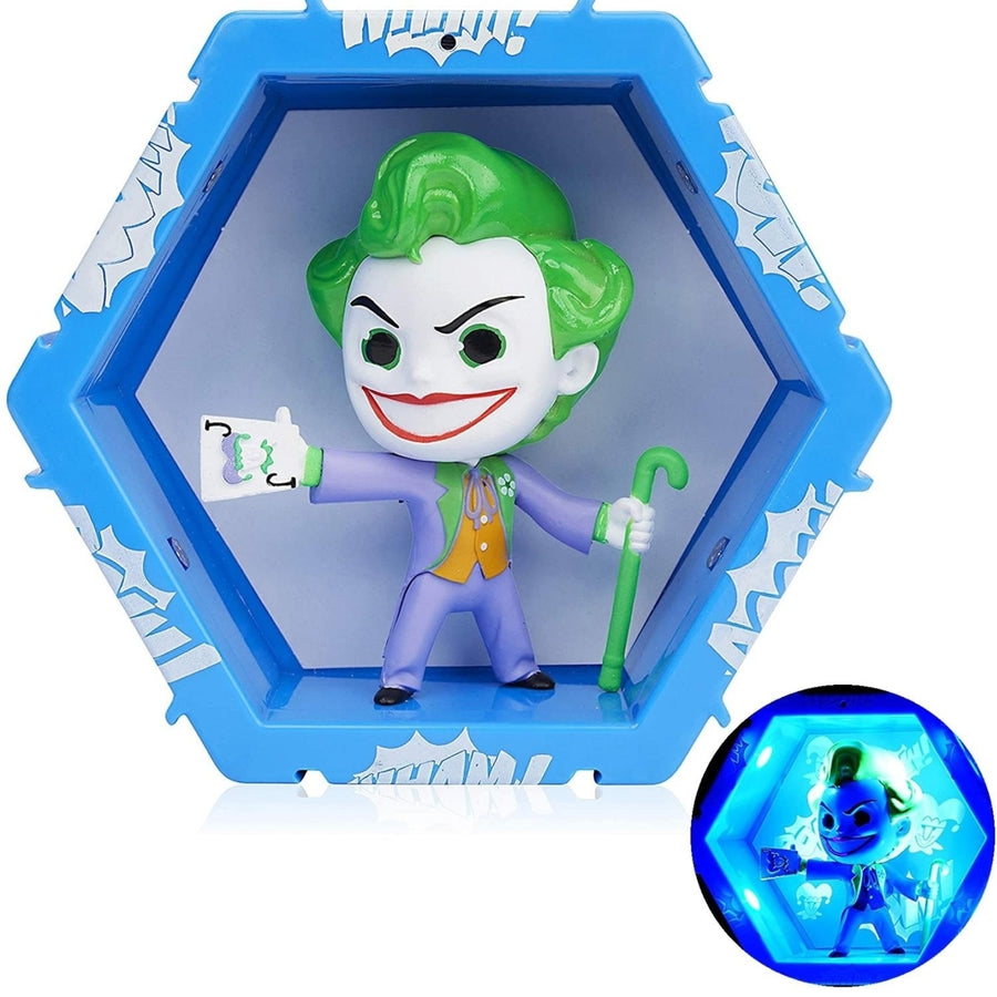WOW Pods DC Universe The Joker Swipe Light-Up Connect Figure Superhero Collectible Image 1