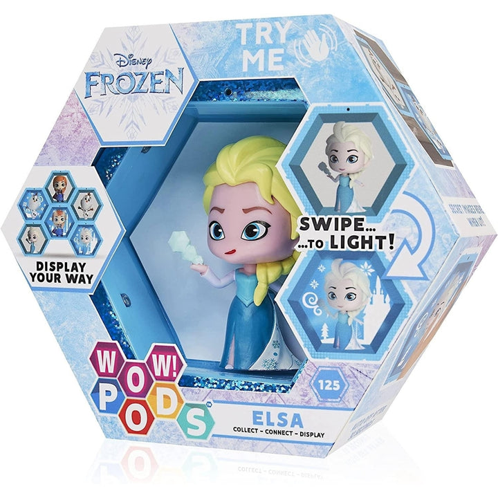 WOW Pods Disney Frozen Elsa Princess Swipe to Light Connect Figure Collectible Stuff! Image 2