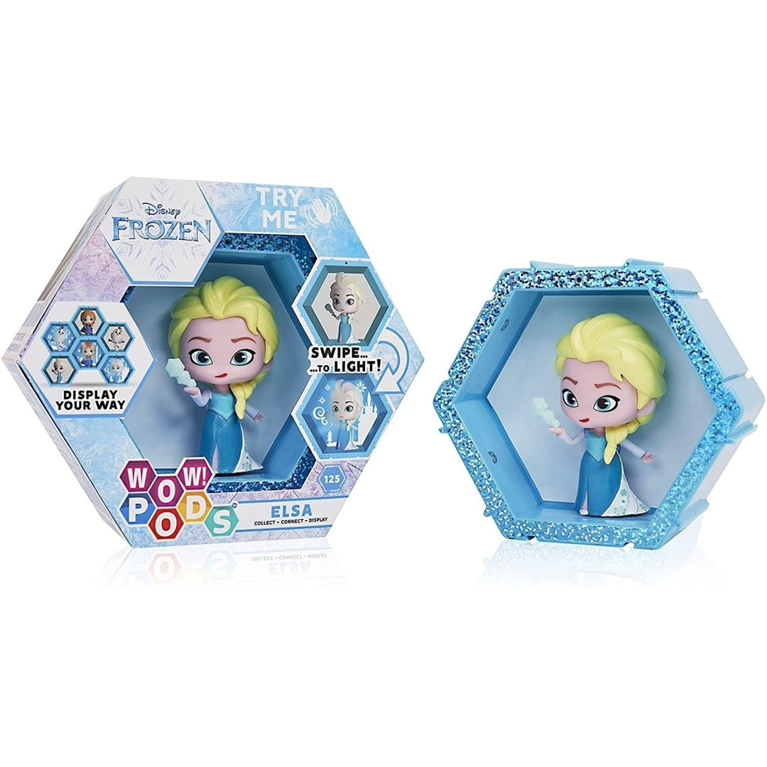WOW Pods Disney Frozen Elsa Princess Swipe to Light Connect Figure Collectible Stuff! Image 4