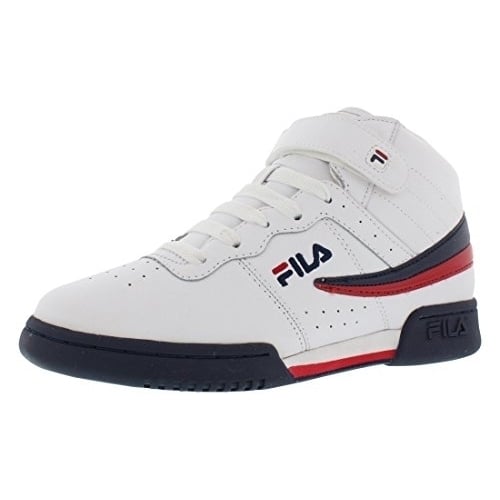 Fila F-13 Kids Sneakers White Navy Red Size Big Kids Stylish Athletic Shoes Image 1