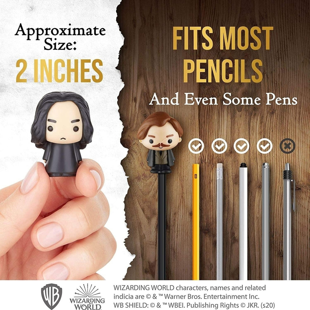 Harry Potter Pencil Toppers 5pk Rubeus Remus Severus Albus Minerva PMI International Image 7