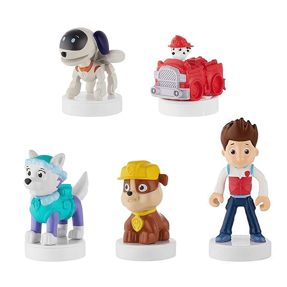 PAW Patrol Stampers 5 Pack Robo-Dog Everest Marshall Firetruck Ryder PMI Image 1