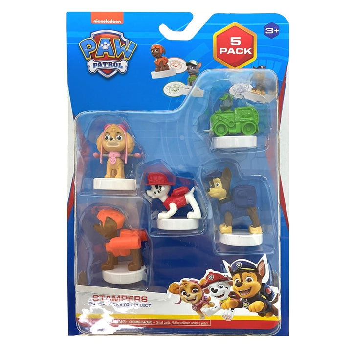 PAW Patrol Stampers 5pk Rocky Marshall Skye Chase PMI International Toy Set Image 2