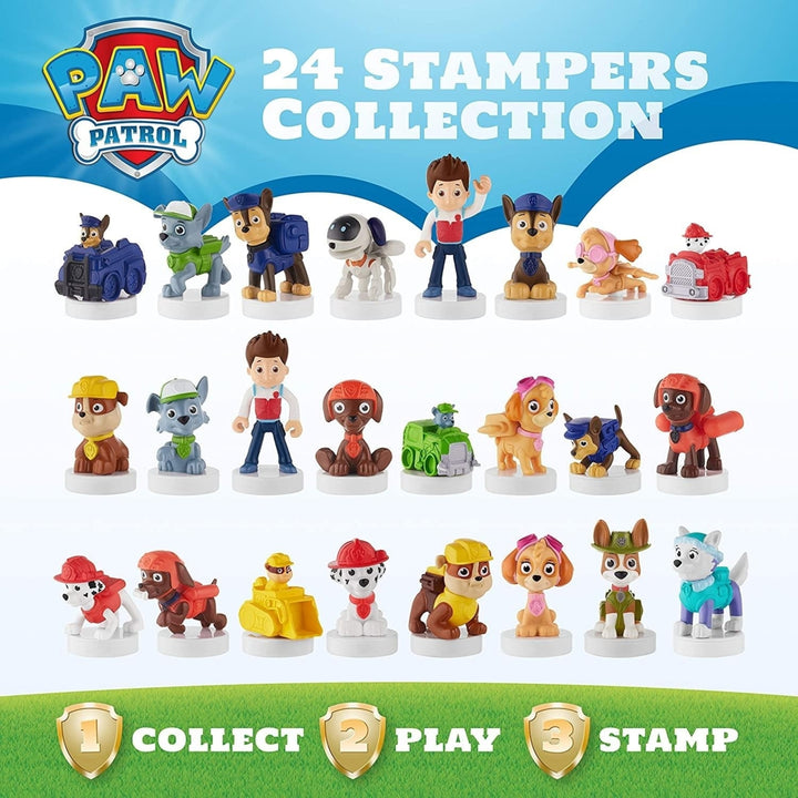 PAW Patrol Stampers 5 Pack Robo-Dog Everest Marshall Firetruck Ryder PMI Image 4