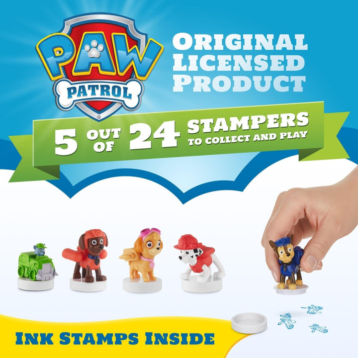 PAW Patrol Stampers 5pk Rocky Marshall Skye Chase PMI International Toy Set Image 4