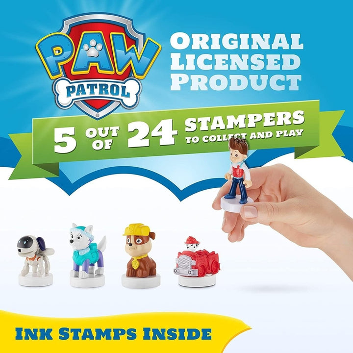 PAW Patrol Stampers 5 Pack Robo-Dog Everest Marshall Firetruck Ryder PMI Image 4