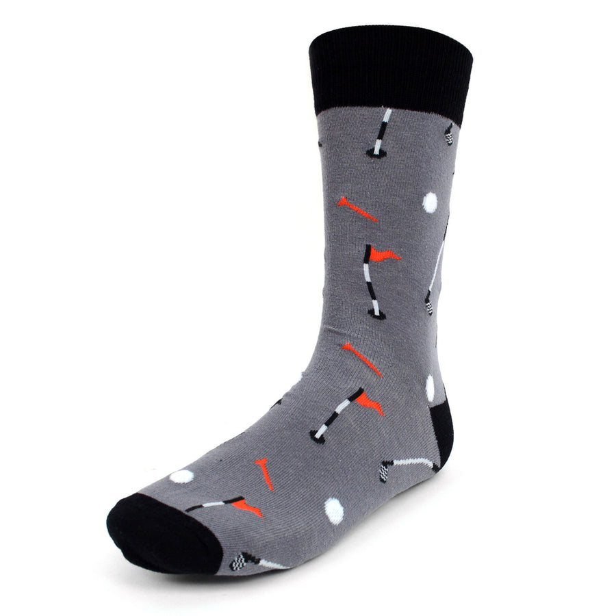 Mens Golf Novelty Socks Image 1