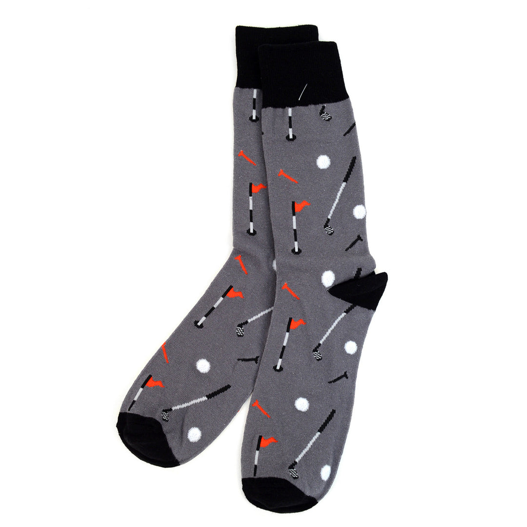 Mens Golf Novelty Socks Image 2