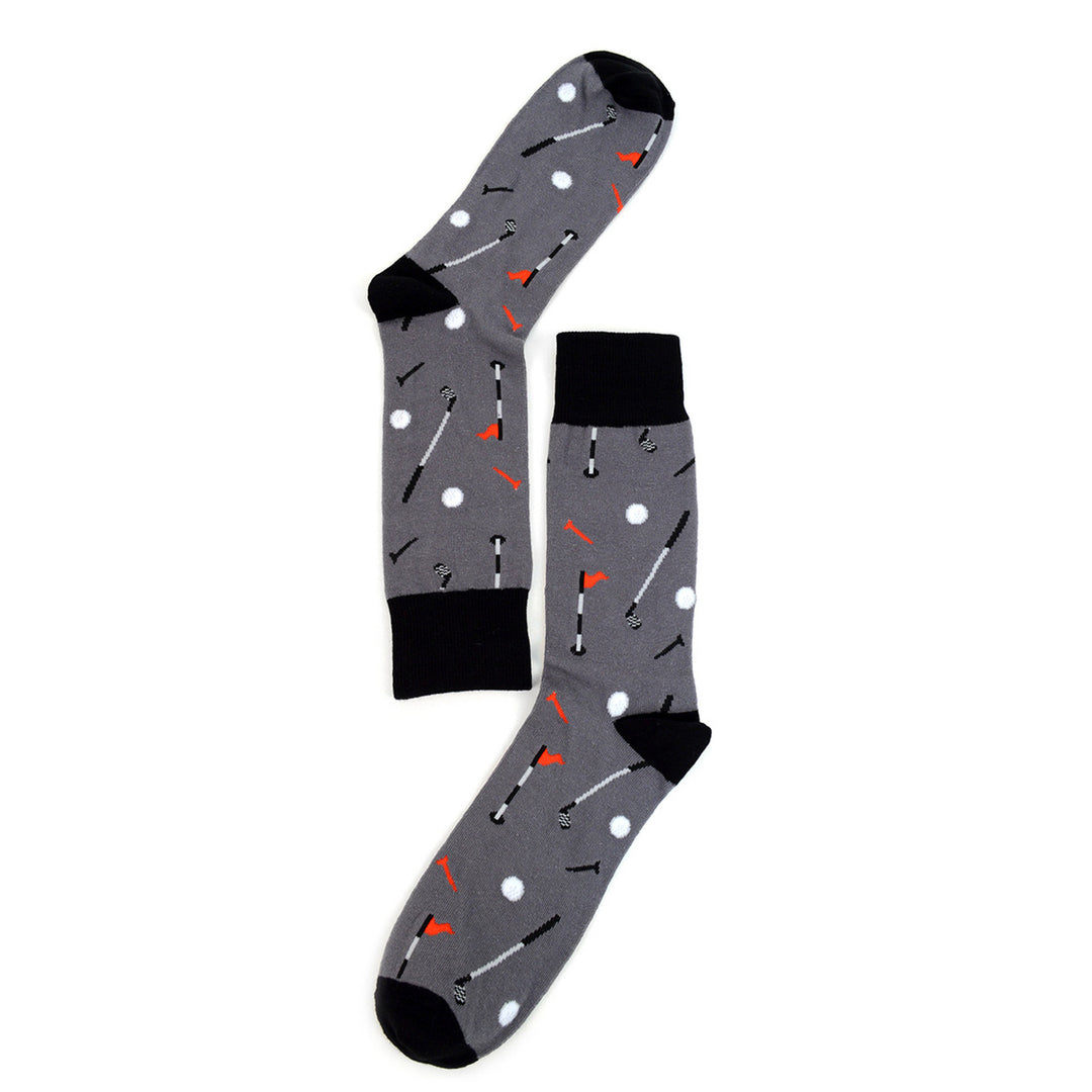 Mens Golf Novelty Socks Image 3