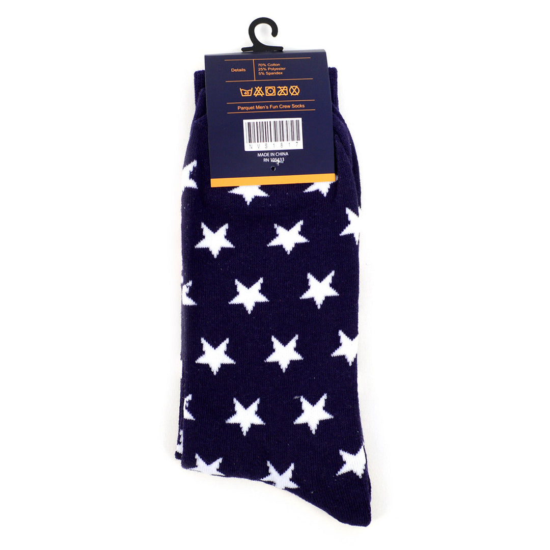 Mens Stars and Stripes Novelty Socks Image 4