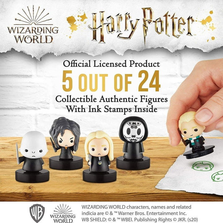 Harry Potter Stampers 5pk Bellatrix Death Eater Voldemort Lucius Draco PMI International Image 3