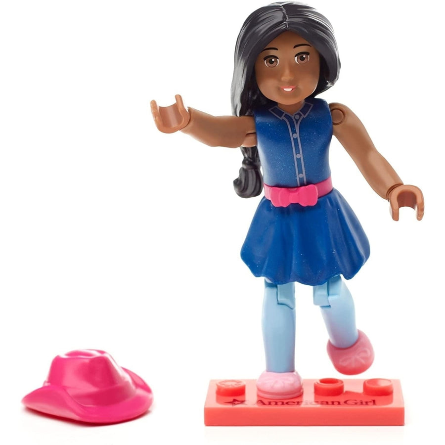 Mega Construx Spring Denim Dream American Girl Series 2 Figure DXW95 Mattel Image 1