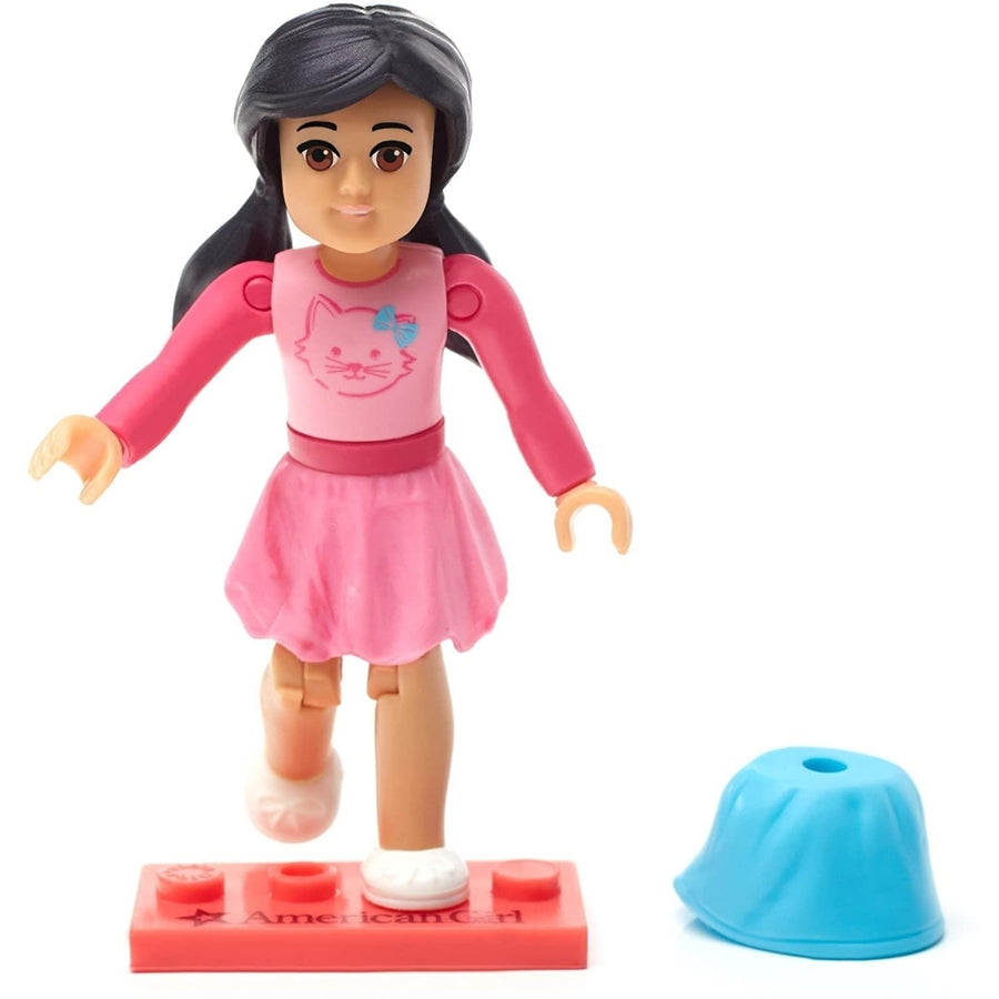 Mega Construx American Girl Kitty Dress Pink Series 2 Figure DXW98 Mattel Image 1