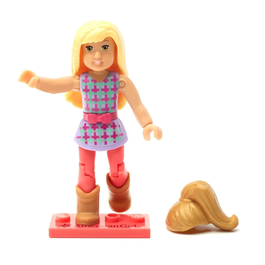 Mega Construx American Girl Spring Plaid Cowgirl Series 2 Mini Figure DXW92 Mattel Image 1