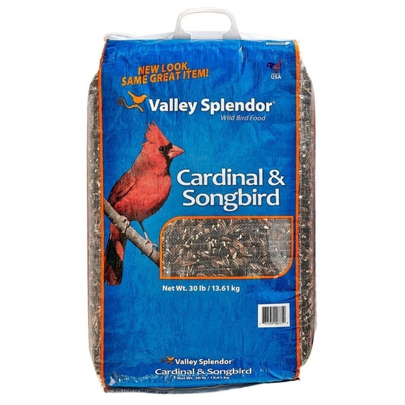 Valley Splendor Cardinal and Songbird Food 30 Pound Bag Image 1