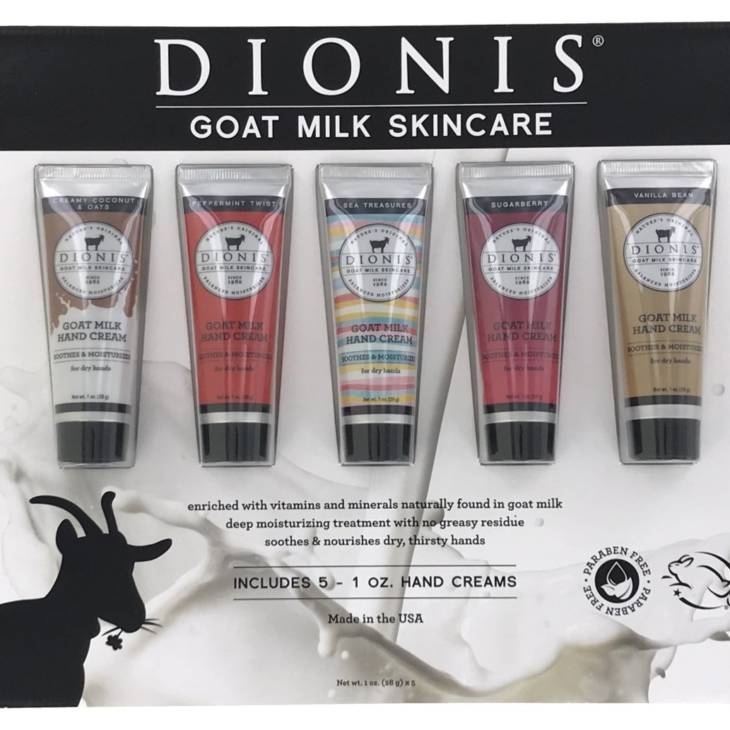 DIONIS Goat Milk Hand Cream 1 Ounce (Pack of 5) Image 1