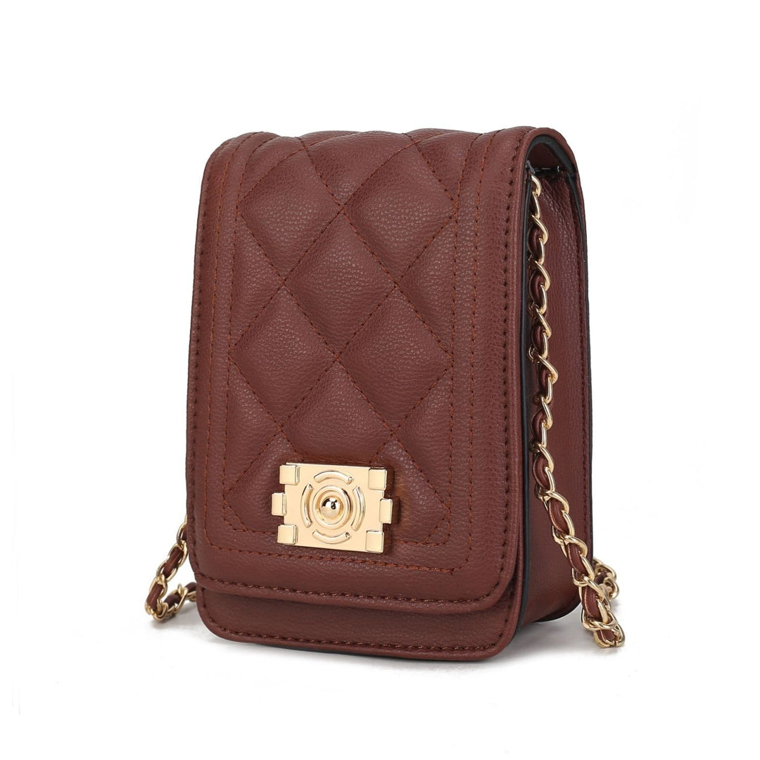 MKF Collection Gemma Crossbody Bag Vegan LeatherMulti-Functional Shoulder Bagby Mia K Image 3