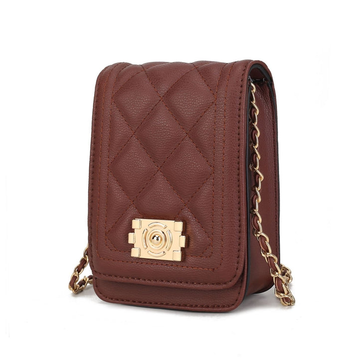 MKF Collection Gemma Crossbody Bag Vegan LeatherMulti-Functional Shoulder Bagby Mia K Image 1