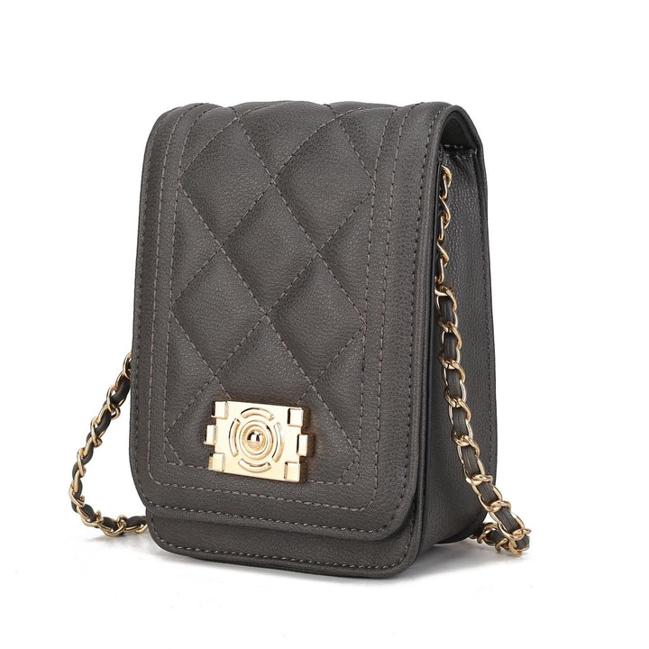 MKF Collection Gemma Crossbody Bag Vegan LeatherMulti-Functional Shoulder Bagby Mia K Image 4