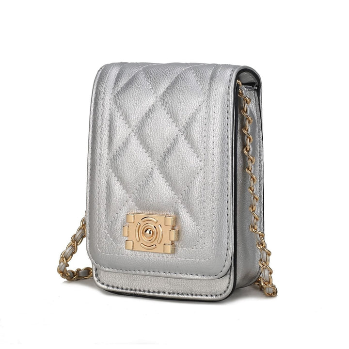 MKF Collection Gemma Crossbody Bag Vegan LeatherMulti-Functional Shoulder Bagby Mia K Image 7