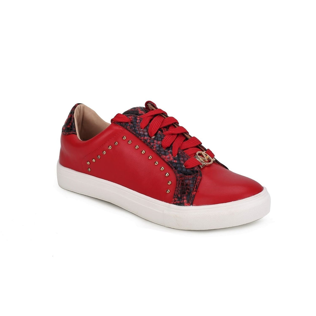 MKF Collection Tamara Snake Tennis Shoes for Women with Adjustable laces by Mia K Image 9