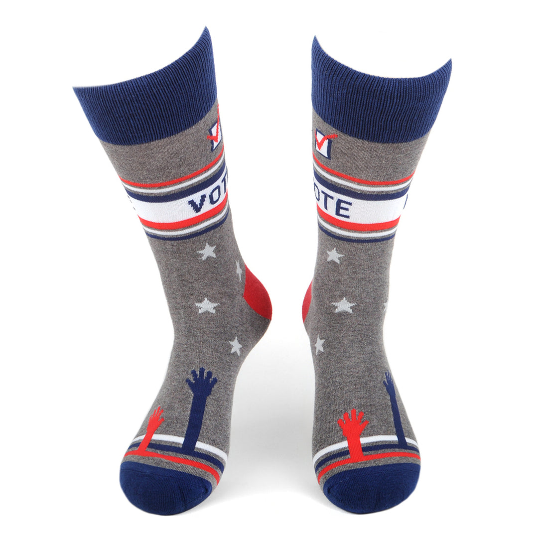 Mens Vote Novelty Socks Image 1