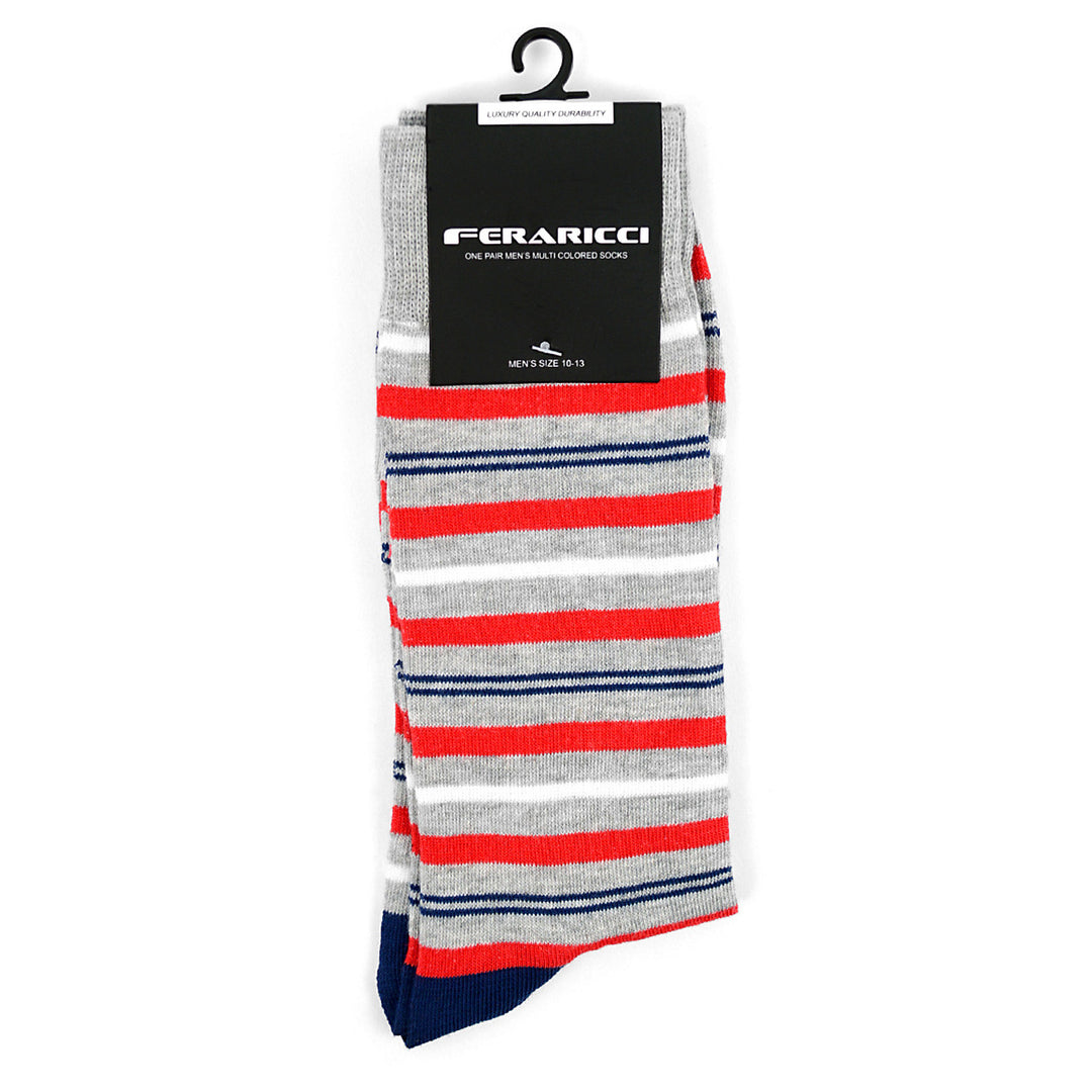 Mens Striped Feraricci Sock Image 3