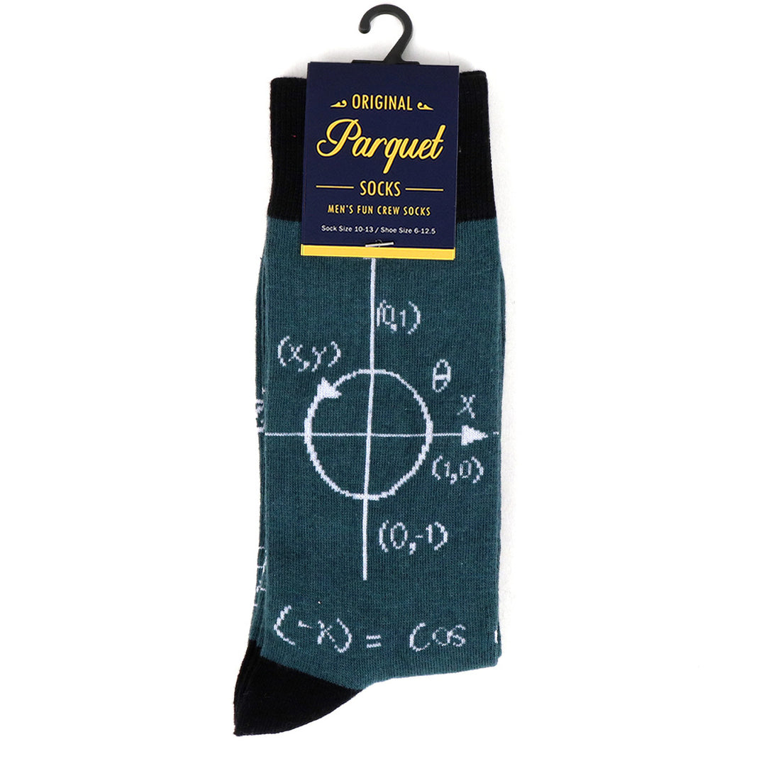 Mens Math Novelty Socks Image 3