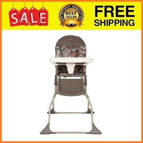 Simple Fold Full Size High Chair with Adjustable Tray Realtree Image 2