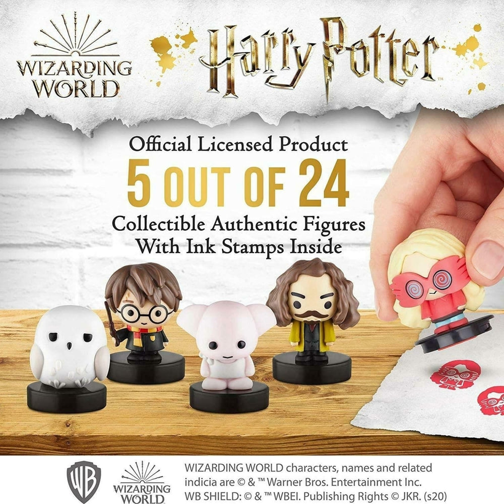 Harry Potter Stampers 5pk Death Eater Sirius Dobby Hedwig Luna Lovegood Figures PMI International Image 2