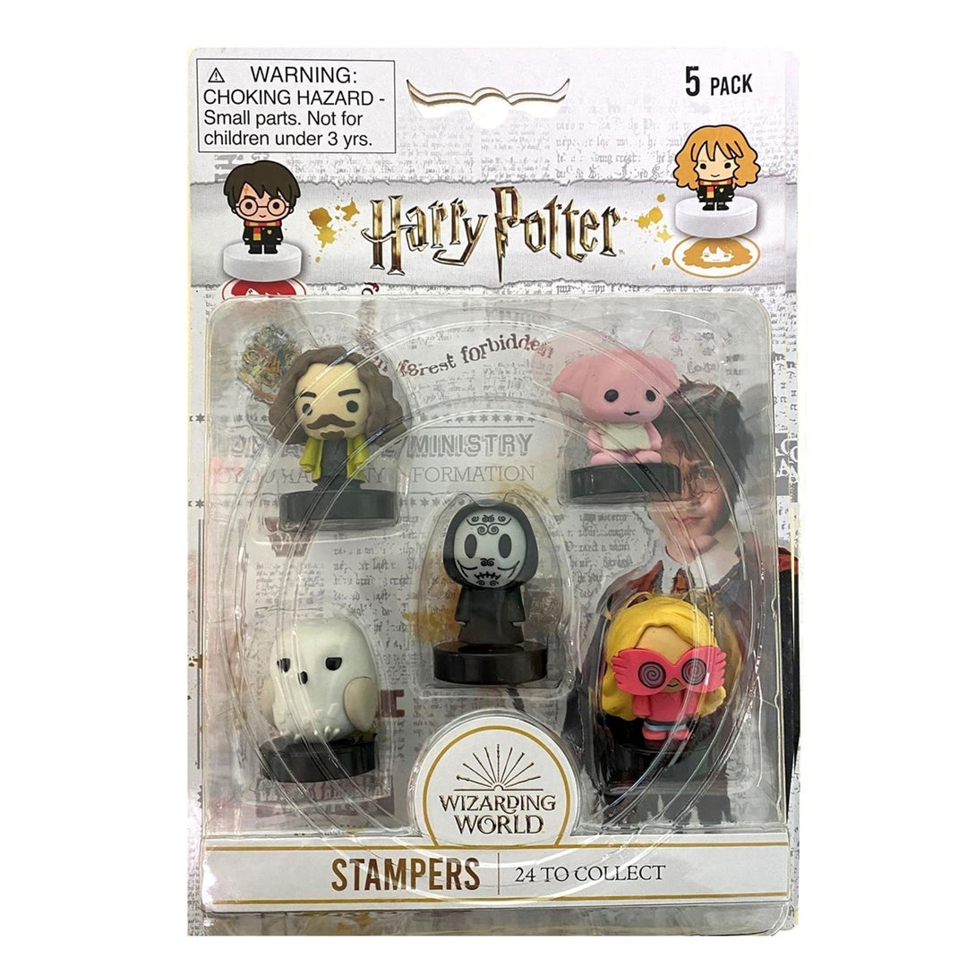 Harry Potter Stampers 5pk Death Eater Sirius Dobby Hedwig Luna Lovegood Figures PMI International Image 4